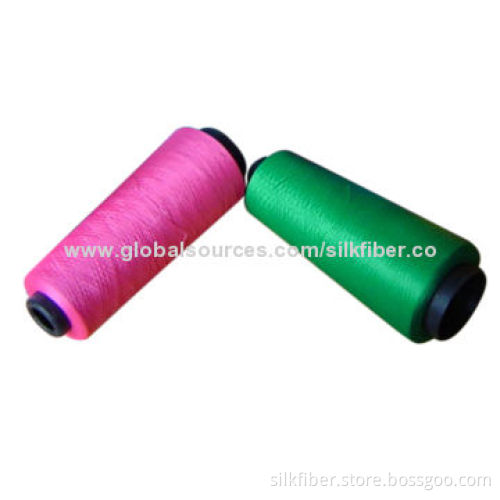 Dope dyed polyester yarn, 450D, DTY, made of 100% polyester